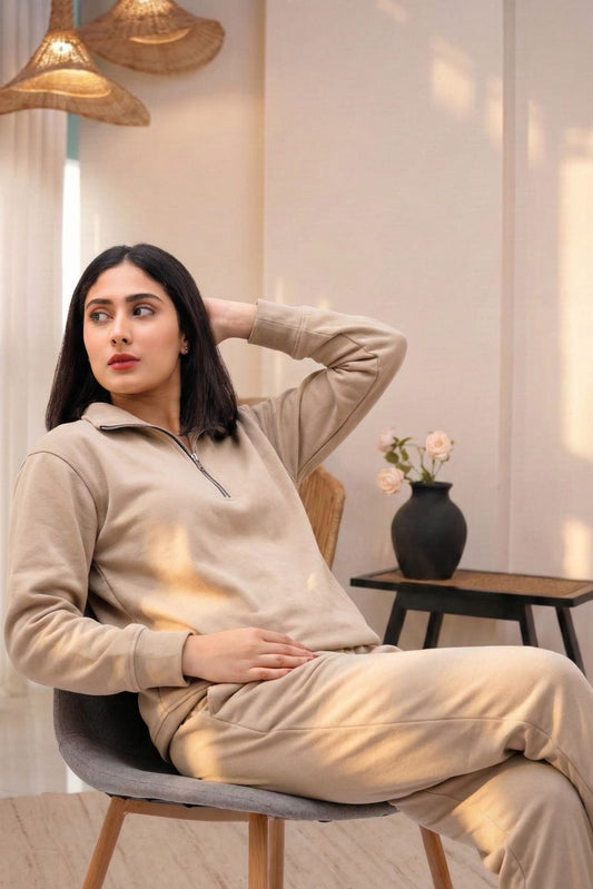 Beige Elegance Co-Ord