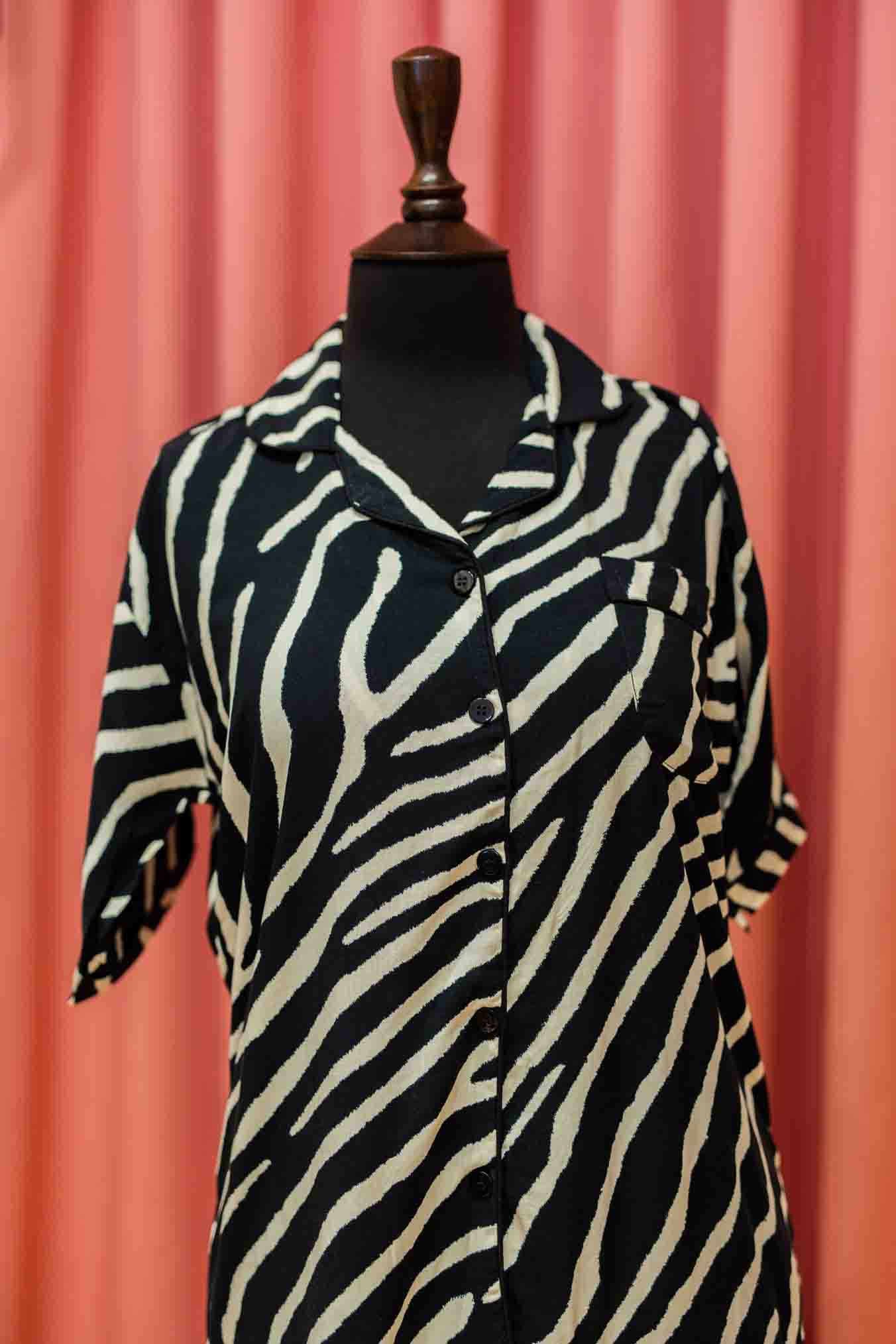 Zebra Chic - Half Sleeves